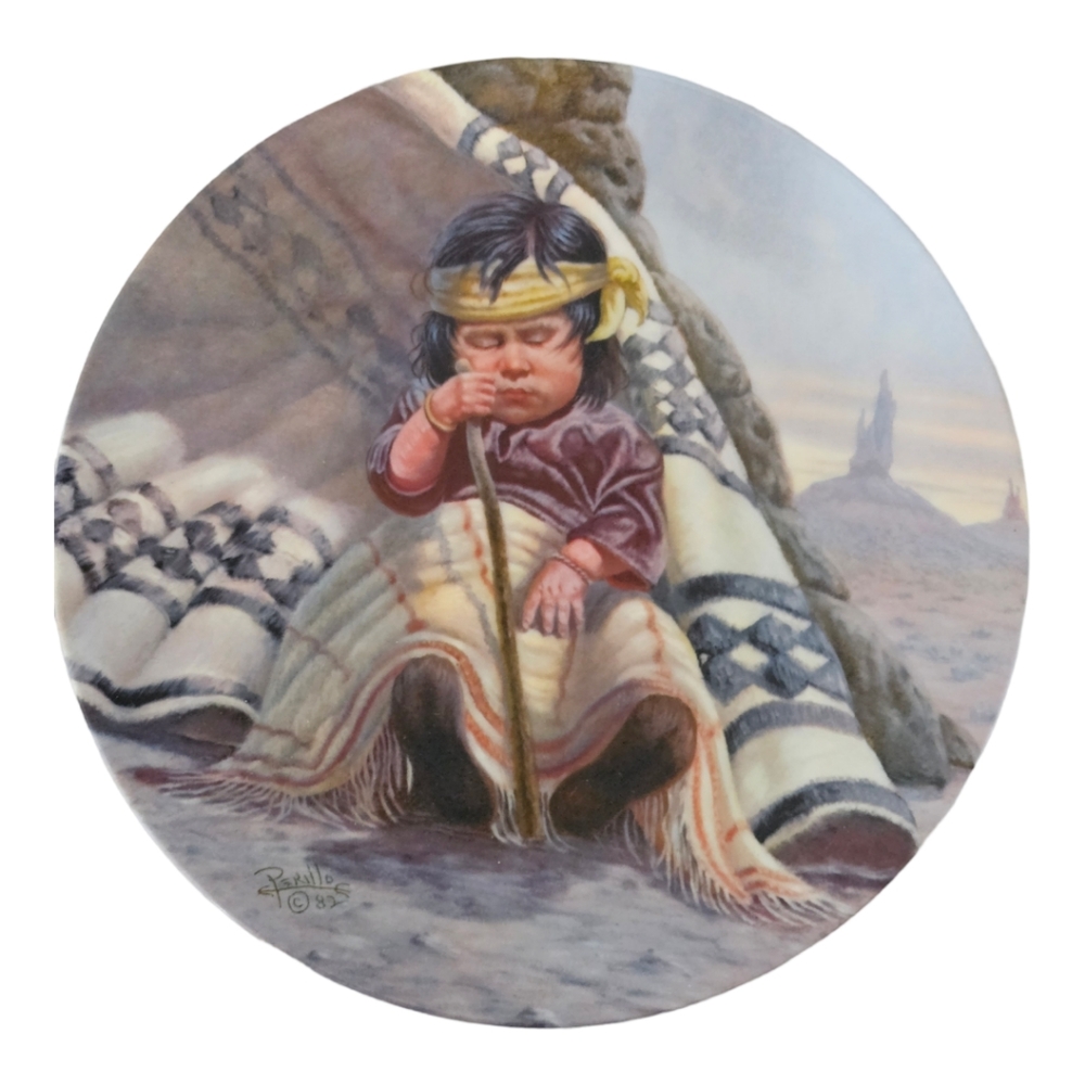 "Siesta" Gregory Perillo Limited Edition Collector's Plate